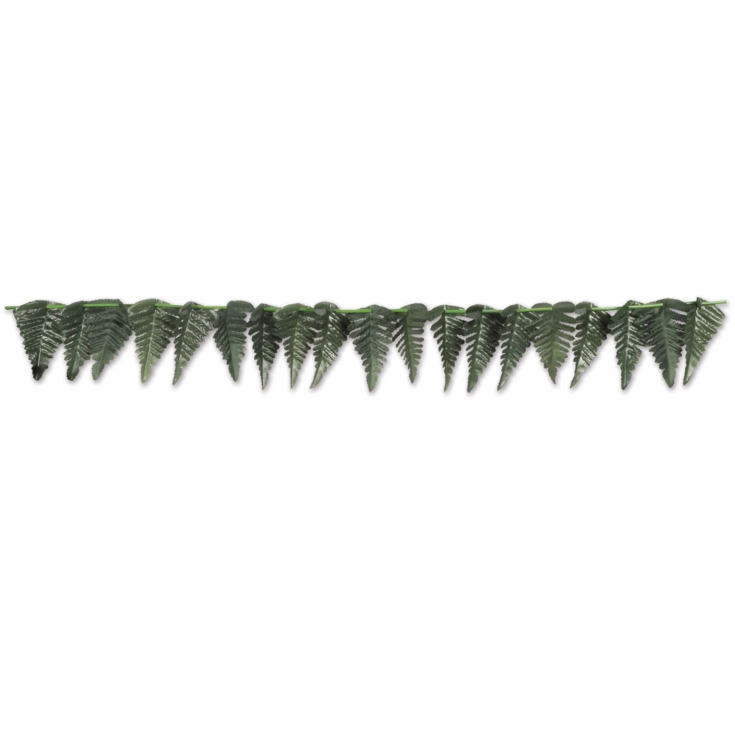 Fabric Tropical Fern Leaf Garland - 3m