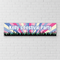 Festival Personalised Banner on White Brick Wall