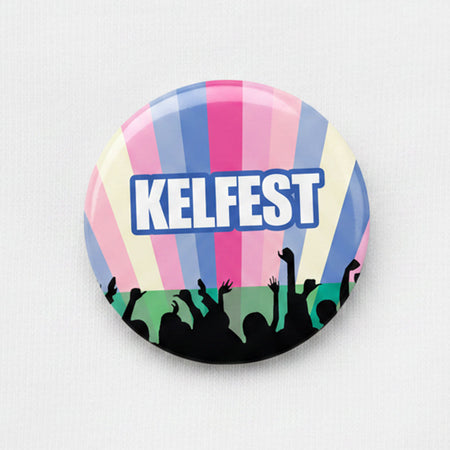 Personalised Badge - Festival - 58mm