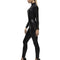 Miss Whiplash Catsuit - Black