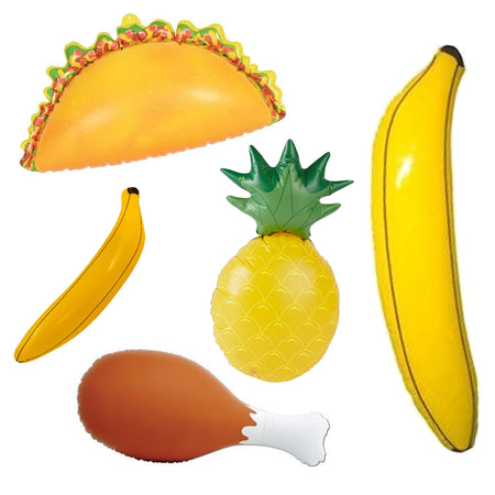Food Themed Inflatables - Pack of 5