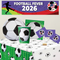 Football Fever Tableware Pack for 8 with FREE Banner!