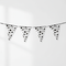 Football Print Bunting on Wall