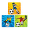 Football Jigsaw Puzzle - 13cm x 13cm - 3 Assorted - Each