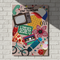 Friends Stay Together poster on white brick wall