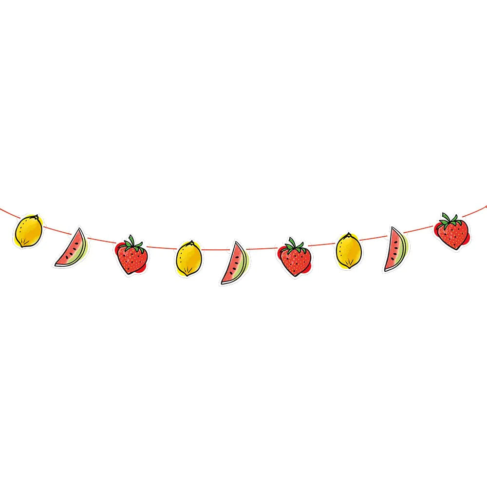 Fruity Bunting Banner Decoration - 3m