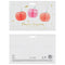 Tissue Honeycomb Pumpkin Decorations - 24cm - Pack of 3