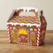 Gingerbread House Party Box - Wood Table Neutral Wall
