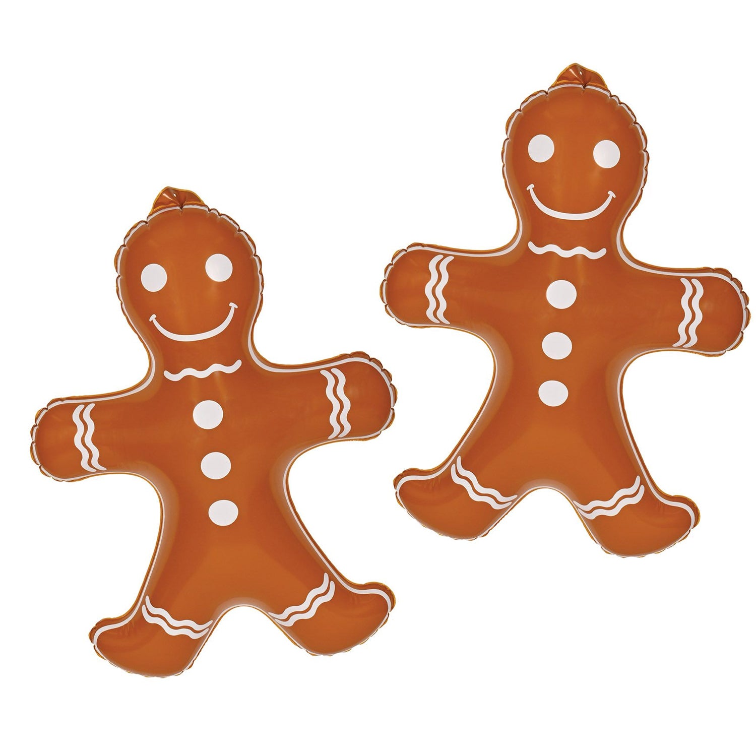 Inflatable Gingerbread Man - 18" and 24" - Pack of 2