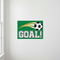 Goal Poster on Wall