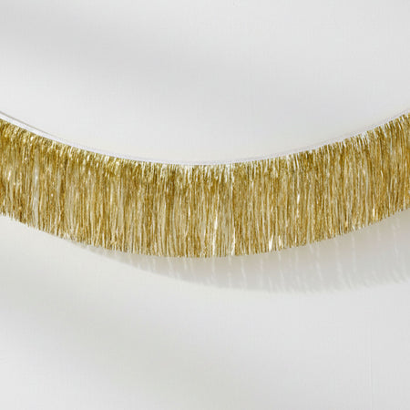 Gold Fringe Garland - 1.8m