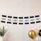 Congrats Grad Mortarboard Graduation Paper Bunting - 2.4m