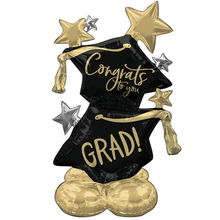 Congrats To You Grad Air-Fill Foil Balloon - 51