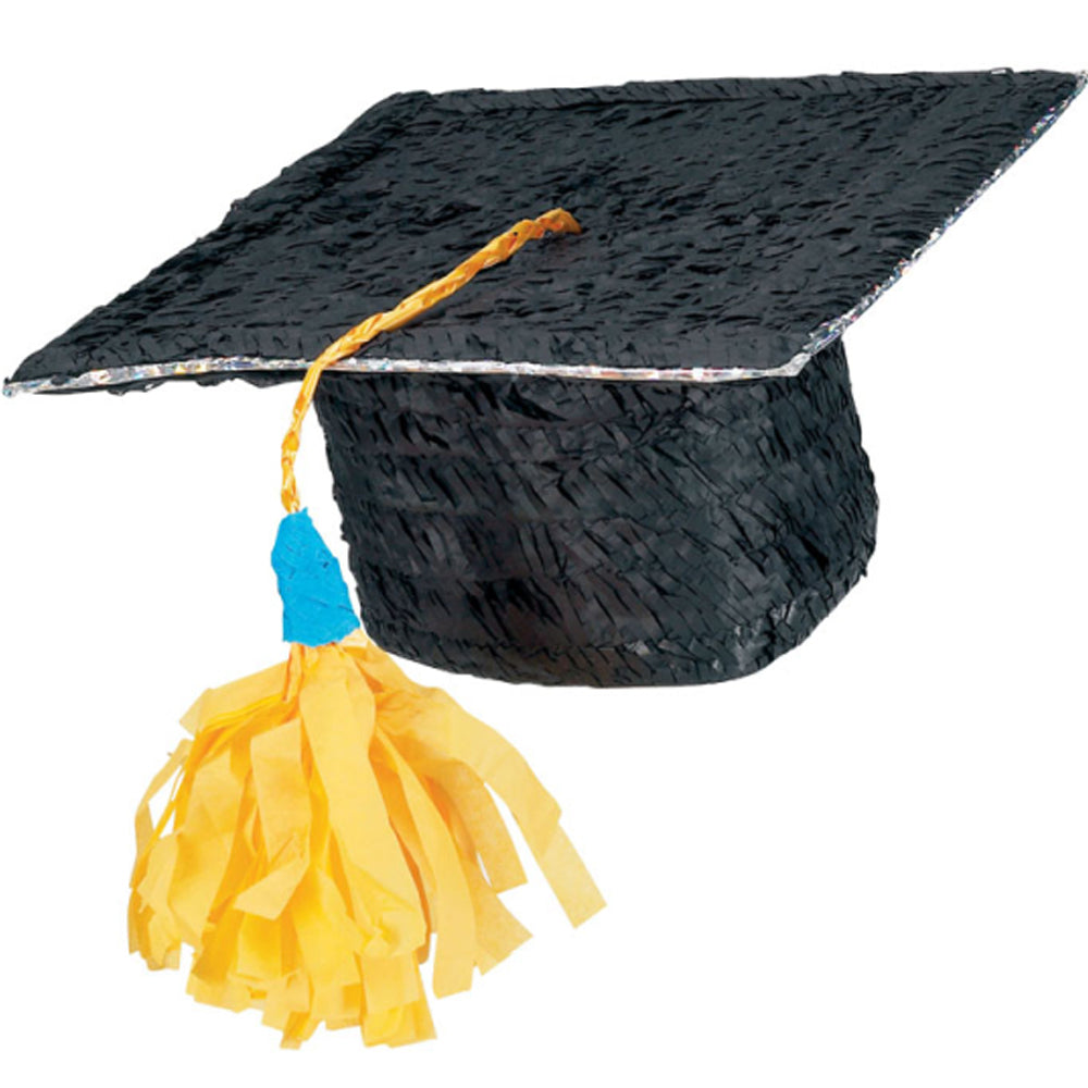 Graduation Mortarboard Hat Pinata - 32cm