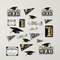 Graduation Cardboard Cutouts on Wall