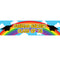 Rainbow Pre-School Graduation Personalised Banner - 1.2m