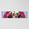Greek Tile Banner on Modern White Brick Wall