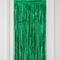Green Foil Curtain Sparkle Background