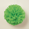 Green Pom Pom Hanging Against Neutral Wall