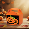 Halloween Pumpkin Party Box Wood Table