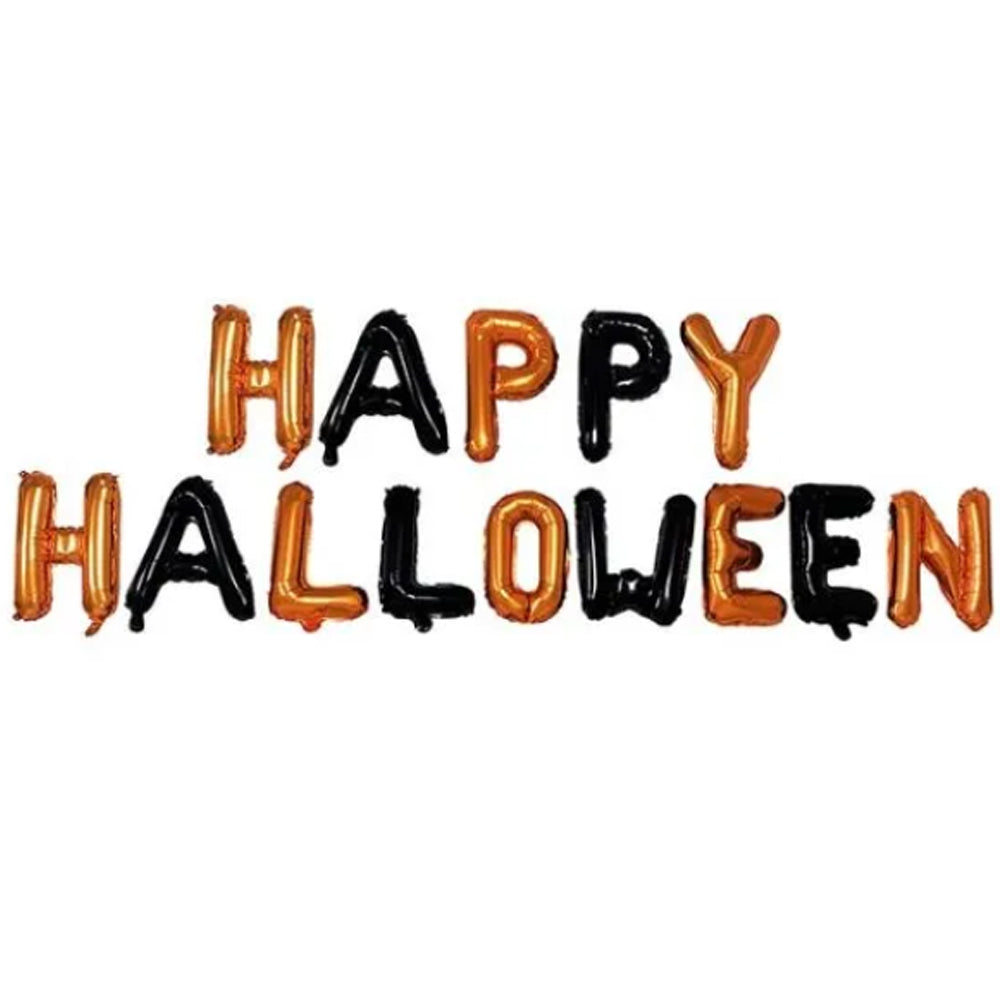 Happy Halloween Letter Balloon Bunting Kit - 2.4m