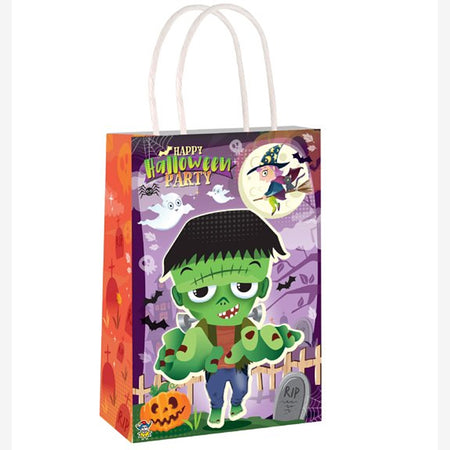 Halloween Paper Party Bags - 21cm - Each