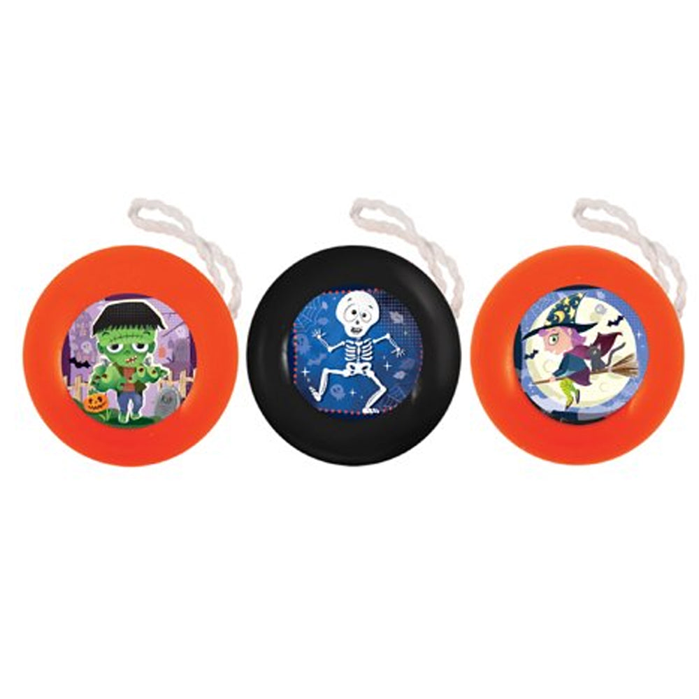 Halloween Themed Yo-Yo - Assorted - 3.8cm