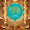 Happy Diwali Foil Balloon Floating with Diwali Party Background