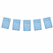 Happy Father's Day Bunting - Face On Wall