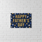 Happy Father's Day Poster - White Brick Wall