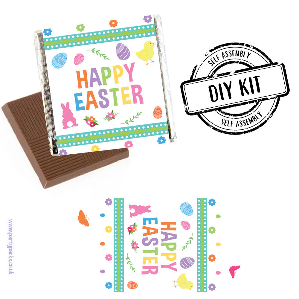 Square Chocolates - Happy Easter - Pack of 16