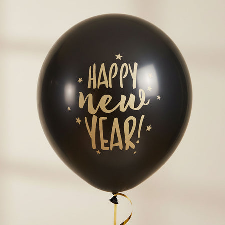 Happy New Year Latex Balloons - 11