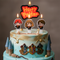 Harry Potter Candles on Birthday Cake