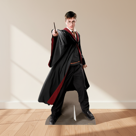 Harry Potter Cardboard Cutout - Wood Floor Cream Wall