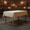 Harry Potter Tablecloth on Table with Wizarding World Background