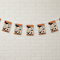 Harry Potter Wizard Bunting on Off-White Brick Wall