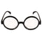 Round Plastic Clear Glasses