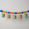 Hawaiian Lantern Garland with Neutral Background