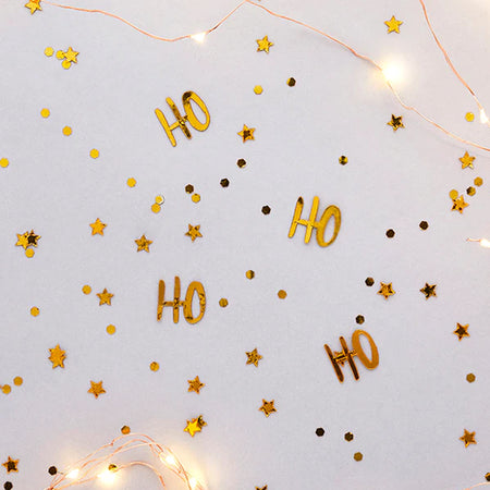 Xmas 'HO, HO, HO' Confetti - 14g