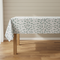 Holly Berry Tablecloth - Wood Table Scene