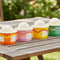 Gingham Paper Ice Cream Bowls - 230ml  - Pack of 8