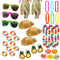 Tropical Hawaiian Fancy Dress Pack For 10 People