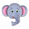 Elephant Face Foil Balloon - 37