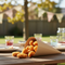 Kraft Food Cone Lying on Side on Table