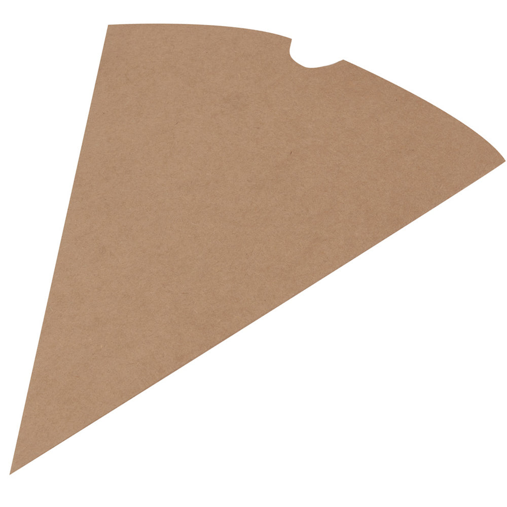 Kraft Chip Cone - 15cm - Each