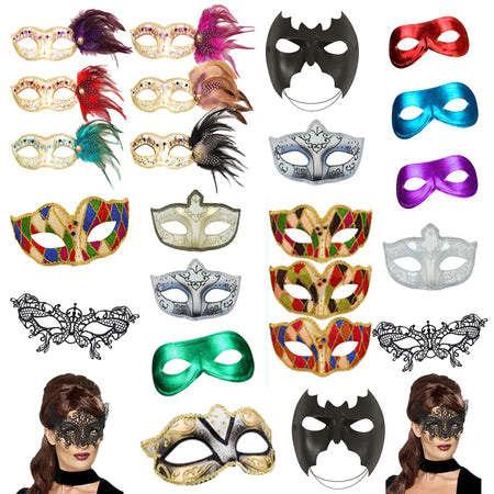 Pack of 25 Masquerade Masks