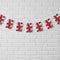 Remembrance Sunday 'Lest We Forget' Flag Interior Bunting - 2.4m