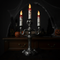 Light Up Halloween Candlestick No Pumpkins