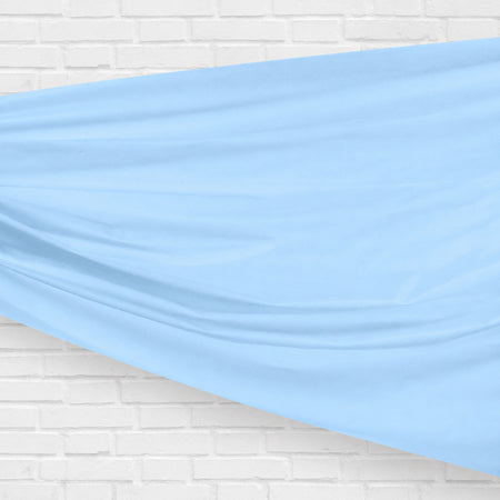 Powder Blue Plastic Drape - 30m