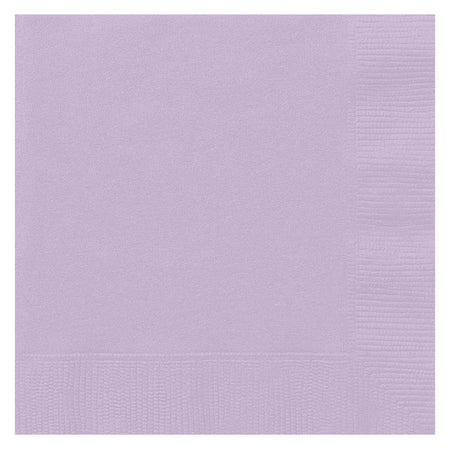 Pastel Lilac Luncheon Napkins 33cm - Pack of 20